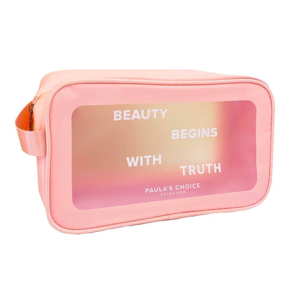 Брендированный washbag розовый