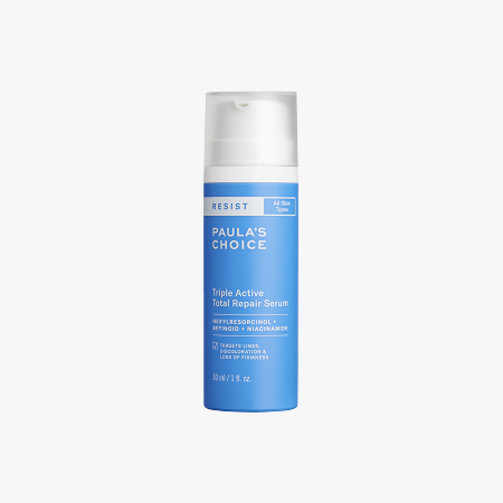 Антивозрастная сыворотка тройного действия 30 мл / Resist triple active total repair serum 