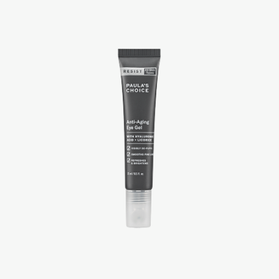Гель вокруг глаз против отеков с массажным наконечником 15 мл / Resist anti-aging eye gel 