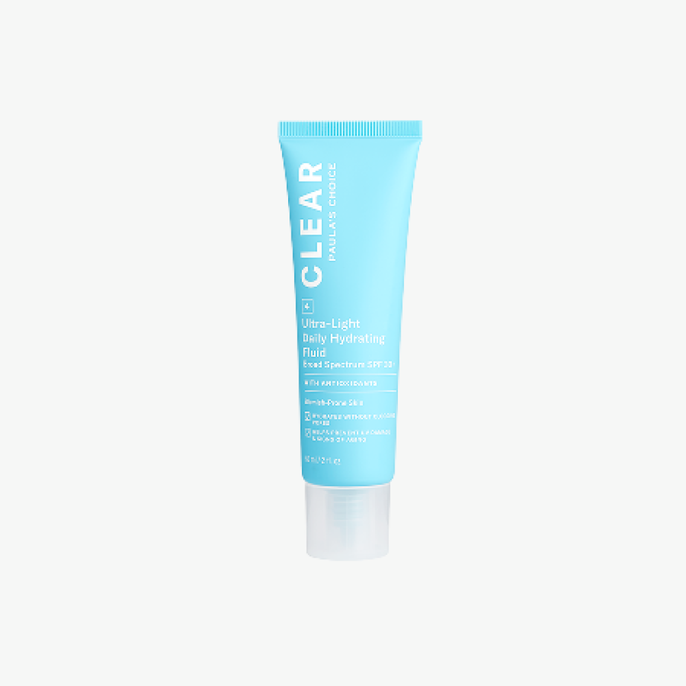 Дневной флюид для лечения акне с SPF 30 60 мл / Clear ultra-light daily hydrating fluid SPF 30 