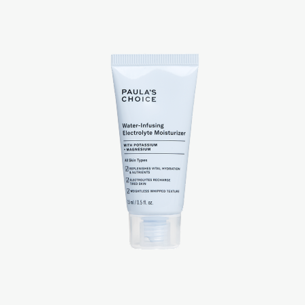 Интенсивно увлажняющий крем с электролитами 15 мл / Water infusing electrolyte moisturizer travel