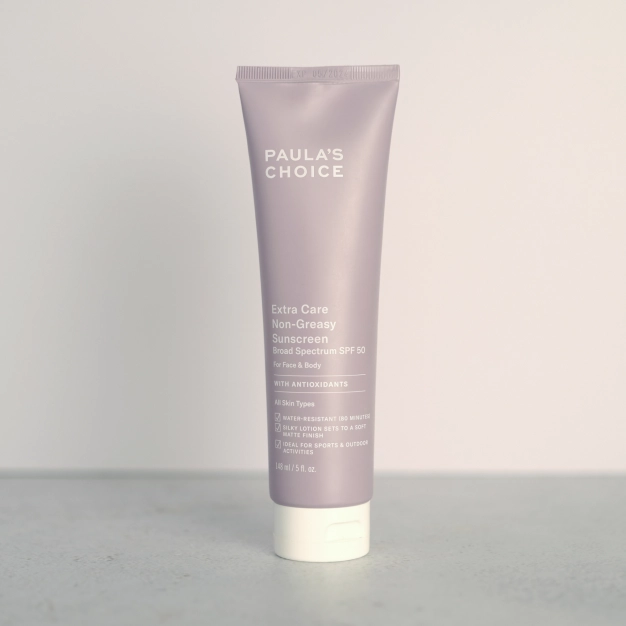 Солнцезащитный крем для лица и тела с SPF 50 и антиоксидантами 148 мл / Extra care non-greasy sunscreen SPF 50