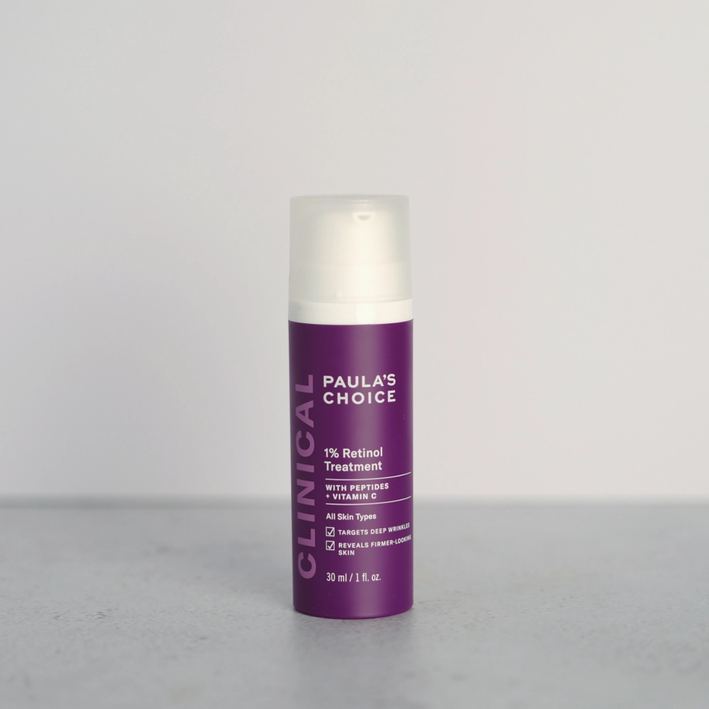 Антивозрастная сыворотка с 1% ретинола, пептидами и витамином С 30 мл /  Clinical 1% retinol treatment