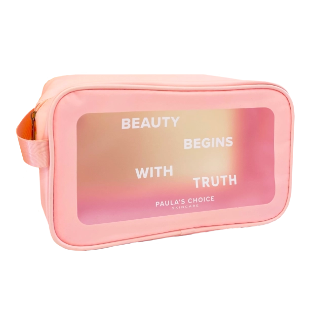 Брендированный washbag розовый