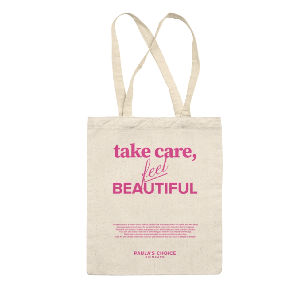 Брендированный шоппер Take care